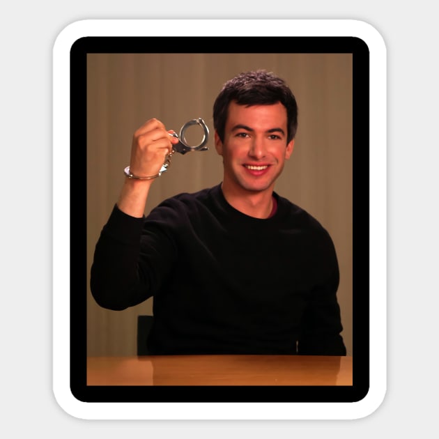 Nathan Fielder actor Sticker by The Prediksi 